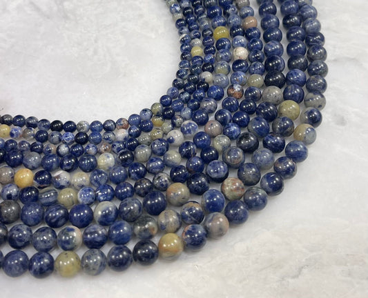 Orange Sodalite Round-1